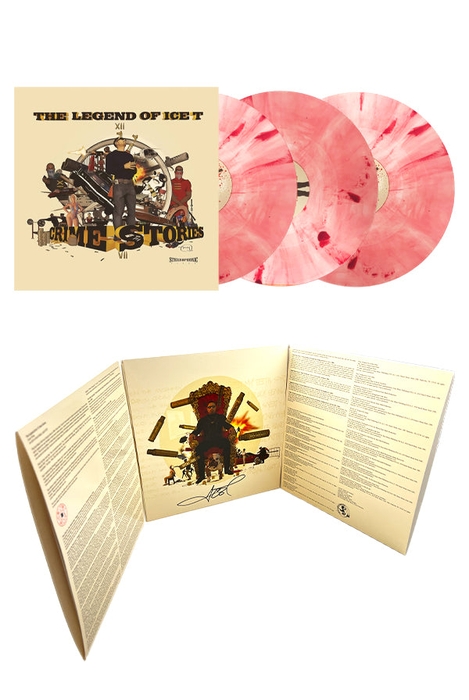 The Legend of Ice T Crime Stories - Signed LP