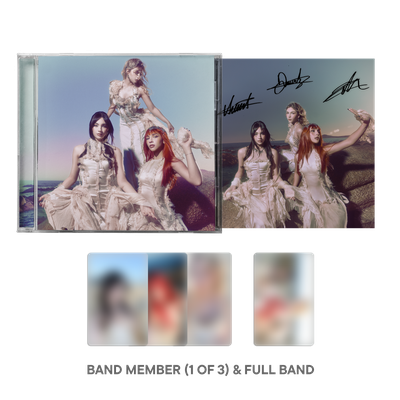 The Warning - Everything’s Falling Alt Cover Signed CD - Official Store