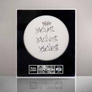 Travis Barker SIGNED 12.5 Inch Drum Head Autograph