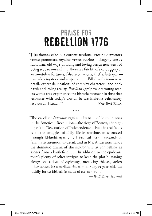 Rebellion 1776 Autographed