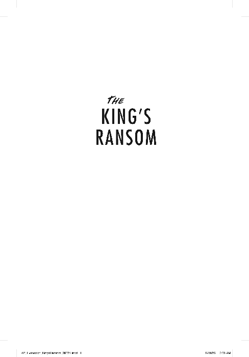 The King's Ransom Autographed