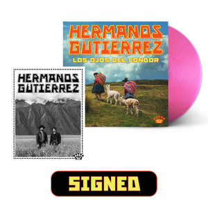 Hermanos Gutiérrez Los Ojos Del Cóndor [Limited Edition SIGNED Fluorescent Pink Vinyl]