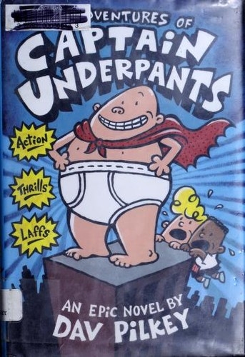 The Adventures of Captain Underpants (Now with a Dog Man Comic!) Autographed