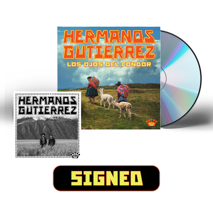 Hermanos Gutiérrez Los Ojos Del Cóndor [SIGNED CD]