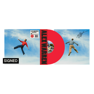 Alex Warren Signed Vinyl Insert