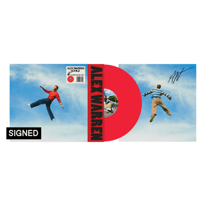 Alex Warren Signed Vinyl Insert