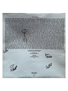 Bloodhound Gang Hefty Fine vinyl inner sleeve (Signed)