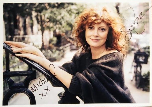 Susan Sarandon Autograph by Fanmail TTM