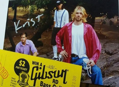 Krist Novoselic Autograph by Fanmail TTM