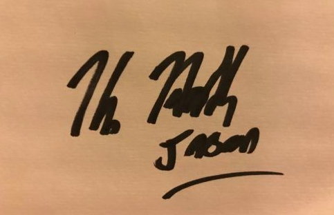 Kane Hodder Autograph by Fanmail TTM