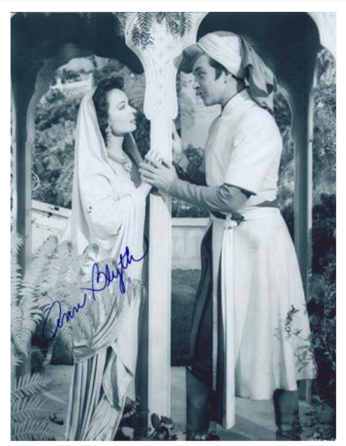 Ann Blyth Autograph by Fanmail TTM