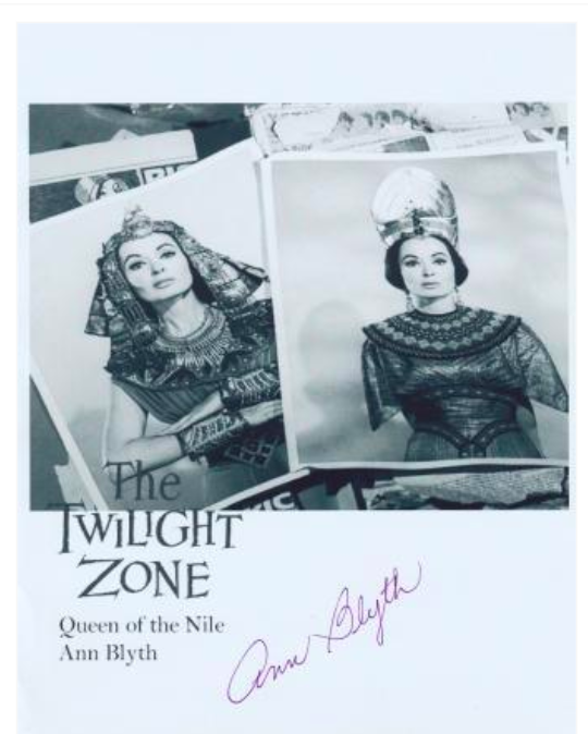 Ann Blyth Autograph by Fanmail TTM