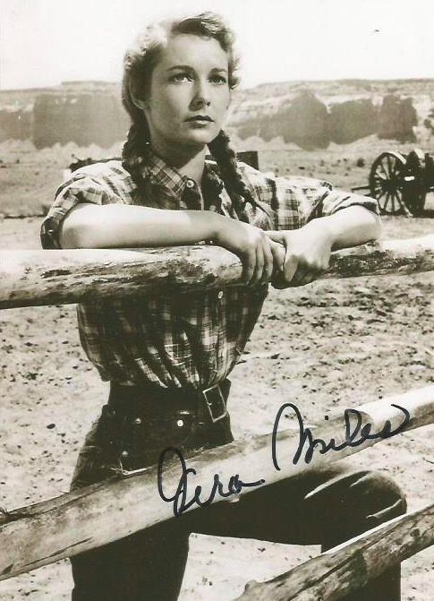 Vera Miles Autograph by Fanmail TTM