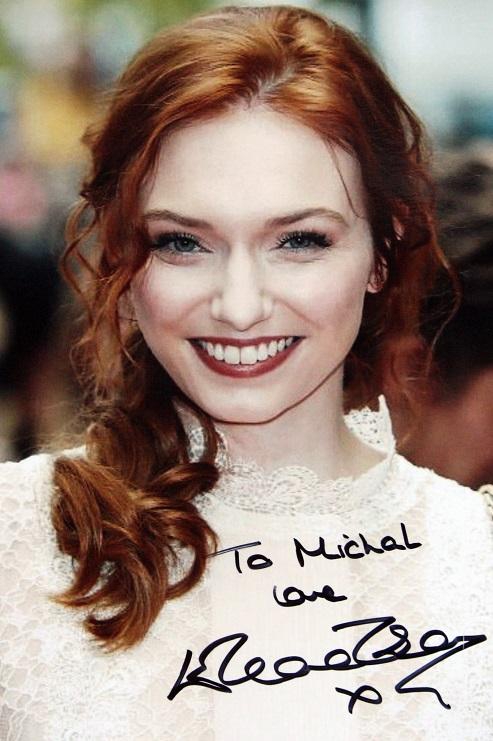 Eleanor Tomlinson Autograph by Fanmail TTM