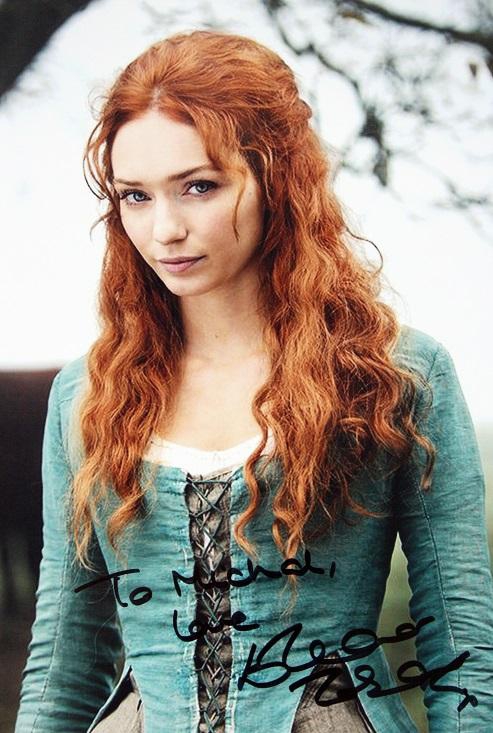 Eleanor Tomlinson Autograph by Fanmail TTM