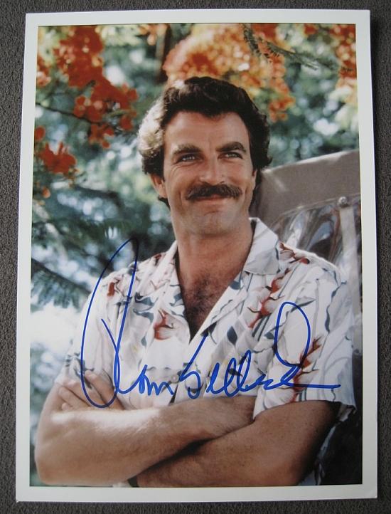 Tom Selleck Autograph by Fanmail TTM