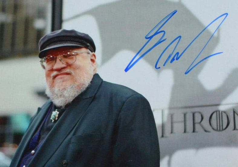 George R.R. Martin Autograph by Fanmail TTM