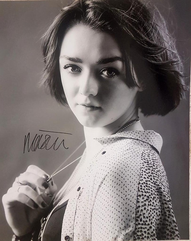 Maisie Williams TTM Autograph by Fanmail TTM Maisie Williams Autograph by Fanmail TTM