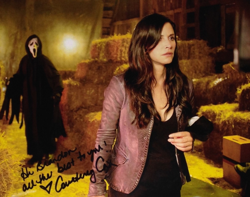 Courteney Cox Autograph by Fanmail TTM