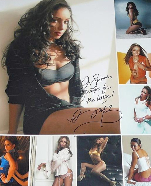 Mya Autograph by Fanmail TTM