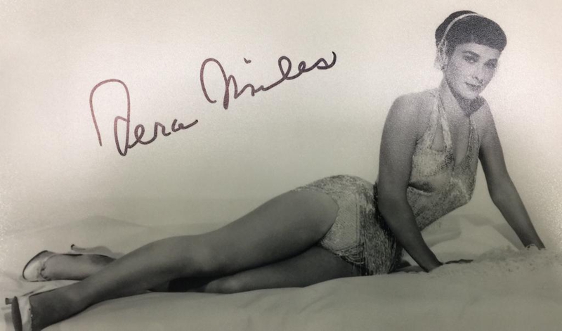 Vera Miles Autograph by Fanmail TTM