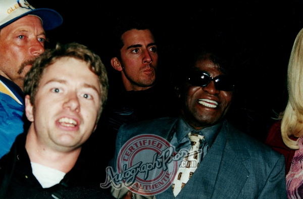 James Brown Photo with RACC Autograph Collector Autograph Pros James Brown Photo with RACC Autograph Collector Autograph Pros