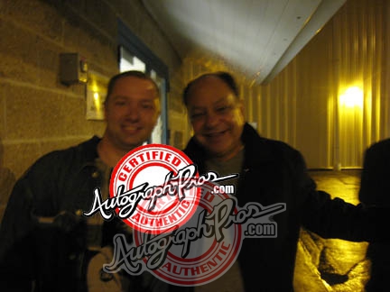 Cheech Marin Photo with RACC Autograph Collector Autograph Pros