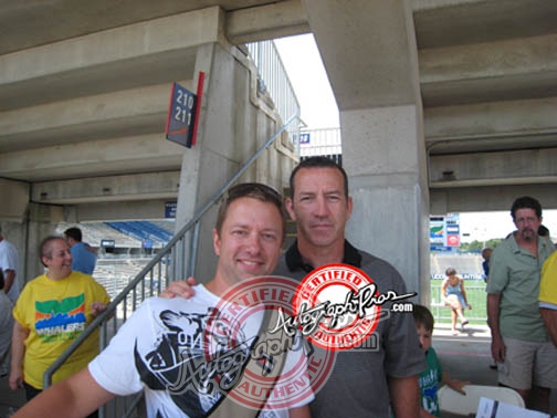 Kevin Dineen Photo with RACC Autograph Collector Autograph Pros