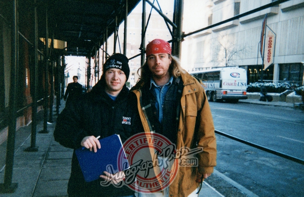 Leif Garrett Photo with RACC Autograph Collector Autograph Pros