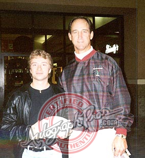 Steve Grogan Photo with RACC Autograph Collector Autograph Pros