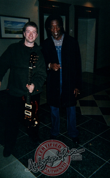 Buddy Guy Photo with RACC Autograph Collector Autograph Pros