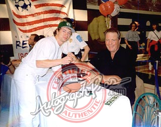Tommy Heinsohn Photo with RACC Autograph Collector Autograph Pros