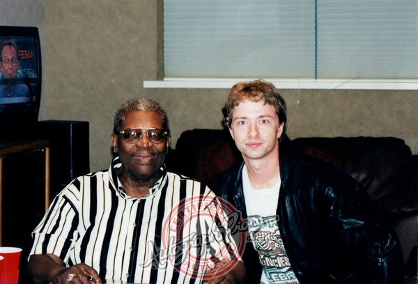 B.B. King Photo with RACC Autograph Collector Autograph Pros