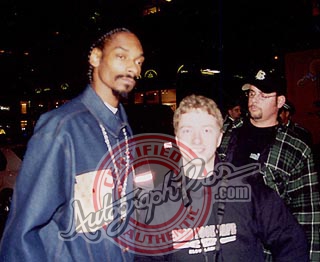 Snoop Dogg Photo with RACC Autograph Collector Autograph Pros