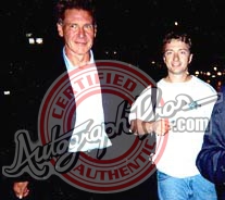 Harrison Ford Photo with RACC Autograph Collector Autograph Pros