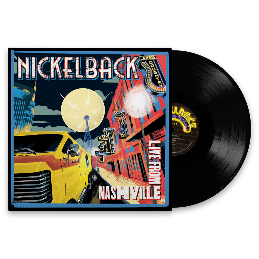 Nickelback Official Live from Nashville Signed Vinyl