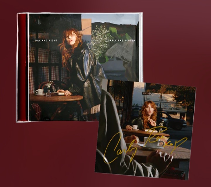 Carly Rae Jepsen-Day And Night signed cd insert