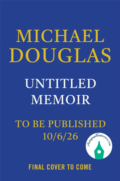 Michael Douglas Memoir Autographed