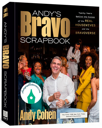 Andy Cohen Andy's Bravo Scrapbook Autographed Book