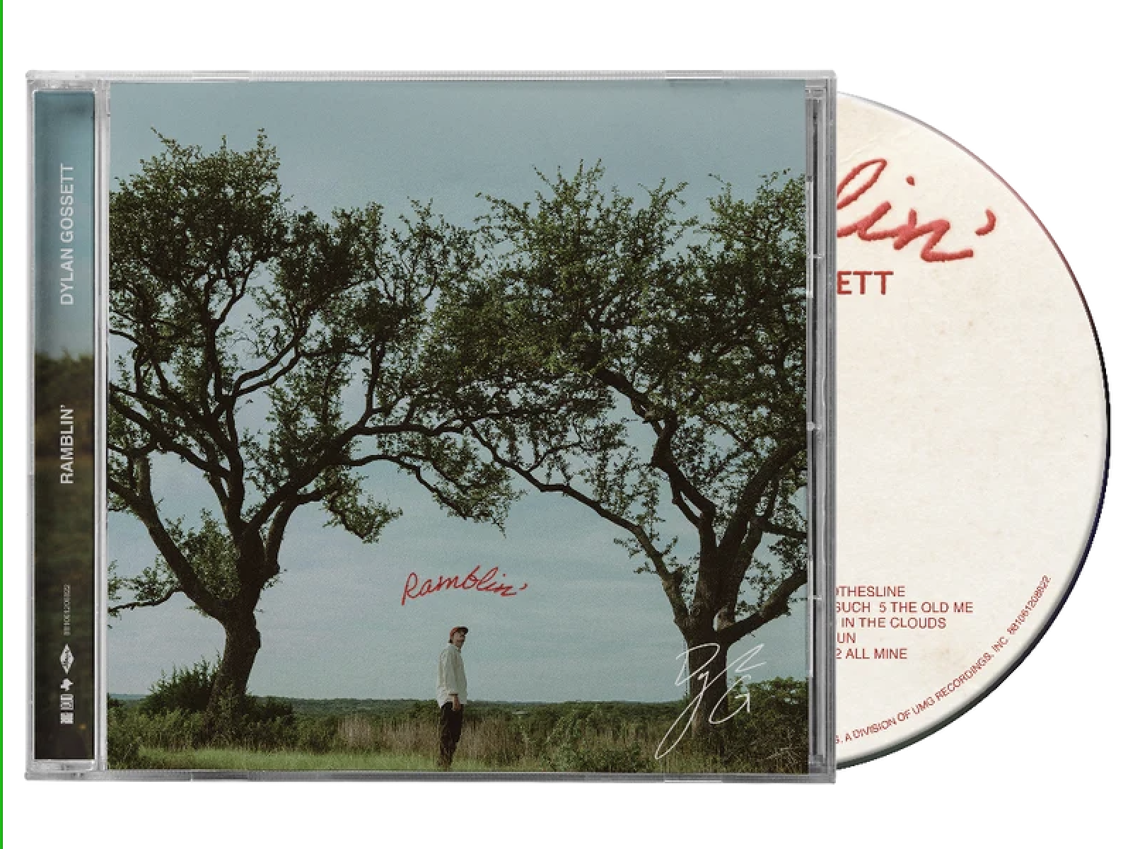 Ramblin' Signed CD - Dylan Gossett Official Store
