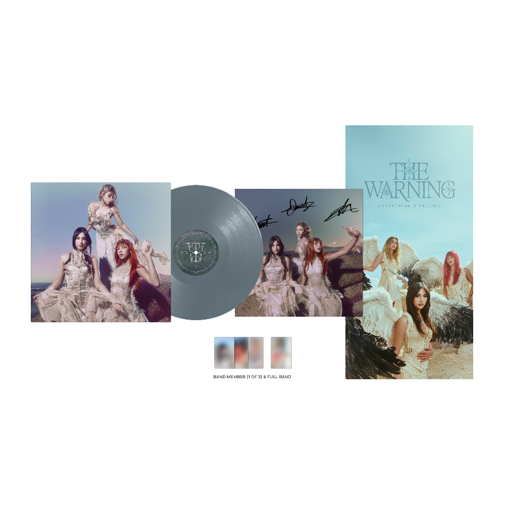 The Warning - Everything’s Falling Alt Cover Signed Vinyl - Official Store