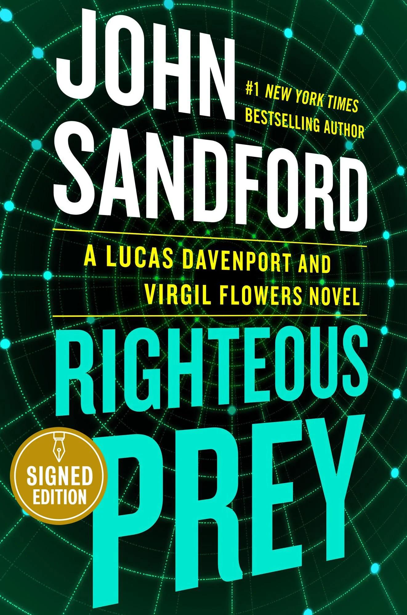 Righteous Prey (Signed Book) (Lucas Davenport Series #32)