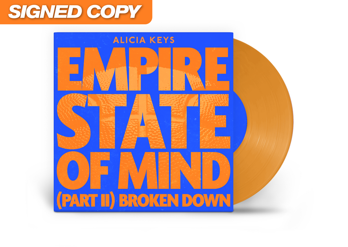 Alicia Keys - Empire State of Mind (Part II) Broken Down (2026 NY Fan Edition 7") SIGNED