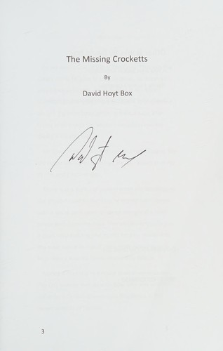 The Missing Autographed