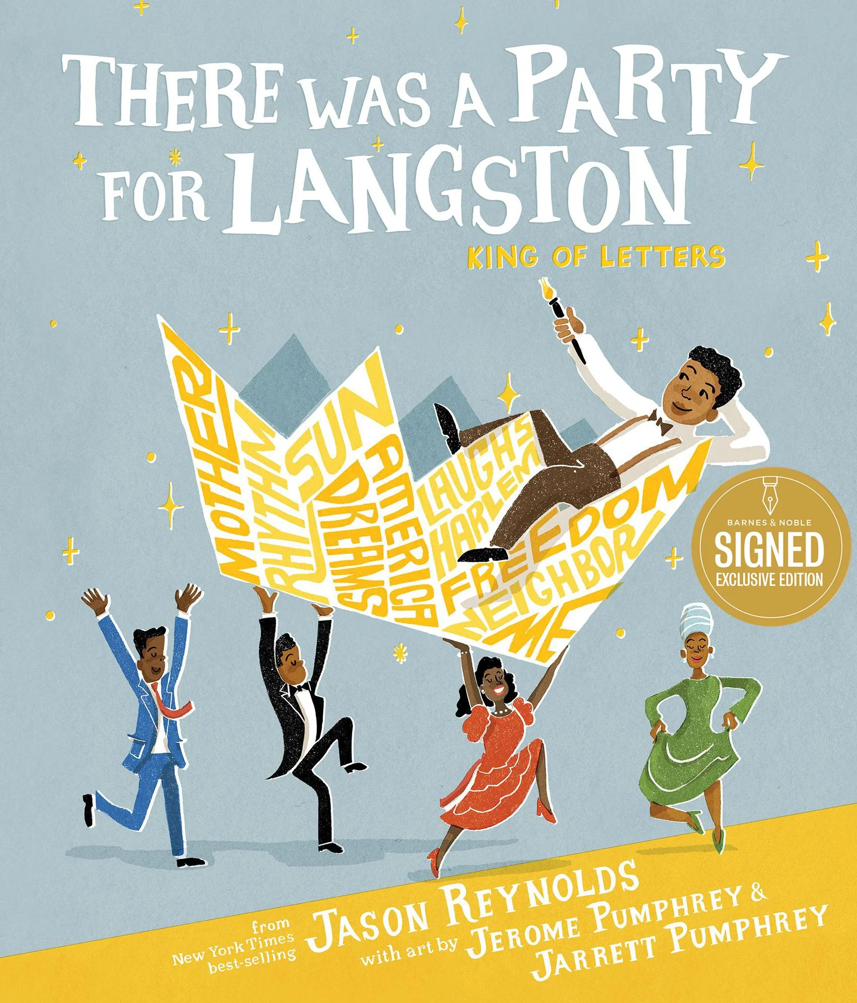 There Was a Party for Langston (Caldecott Honor & Coretta Scott King Illustrator Honor)