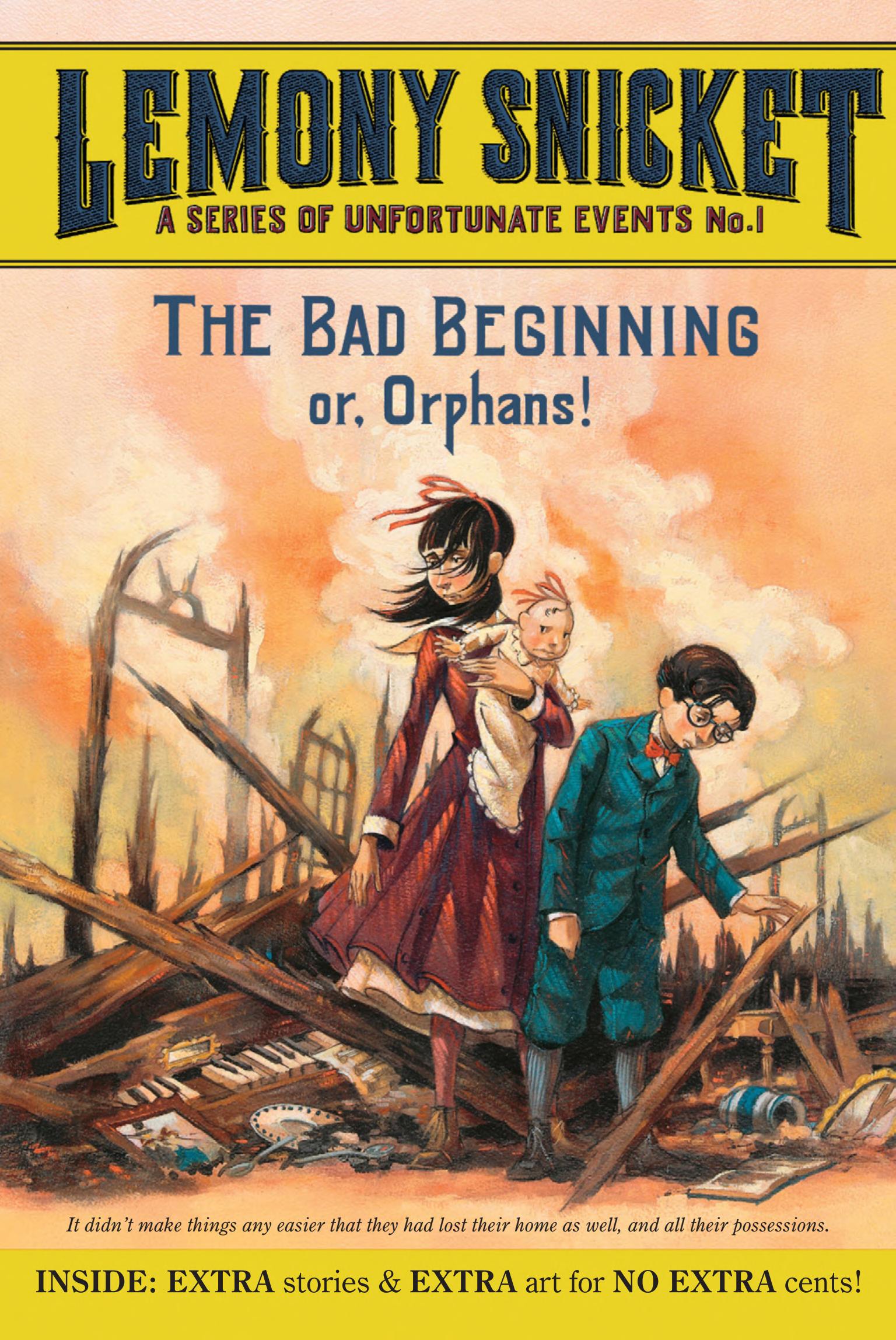 A Series of Unfortunate Events #1 The Bad Beginning (Deluxe) Autographed