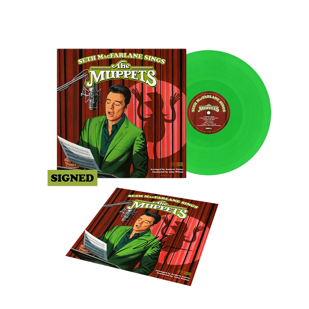 Seth MacFarlane: Seth MacFarlane Sings The Muppets Bein’ Green LP + Si - Verve Record Store