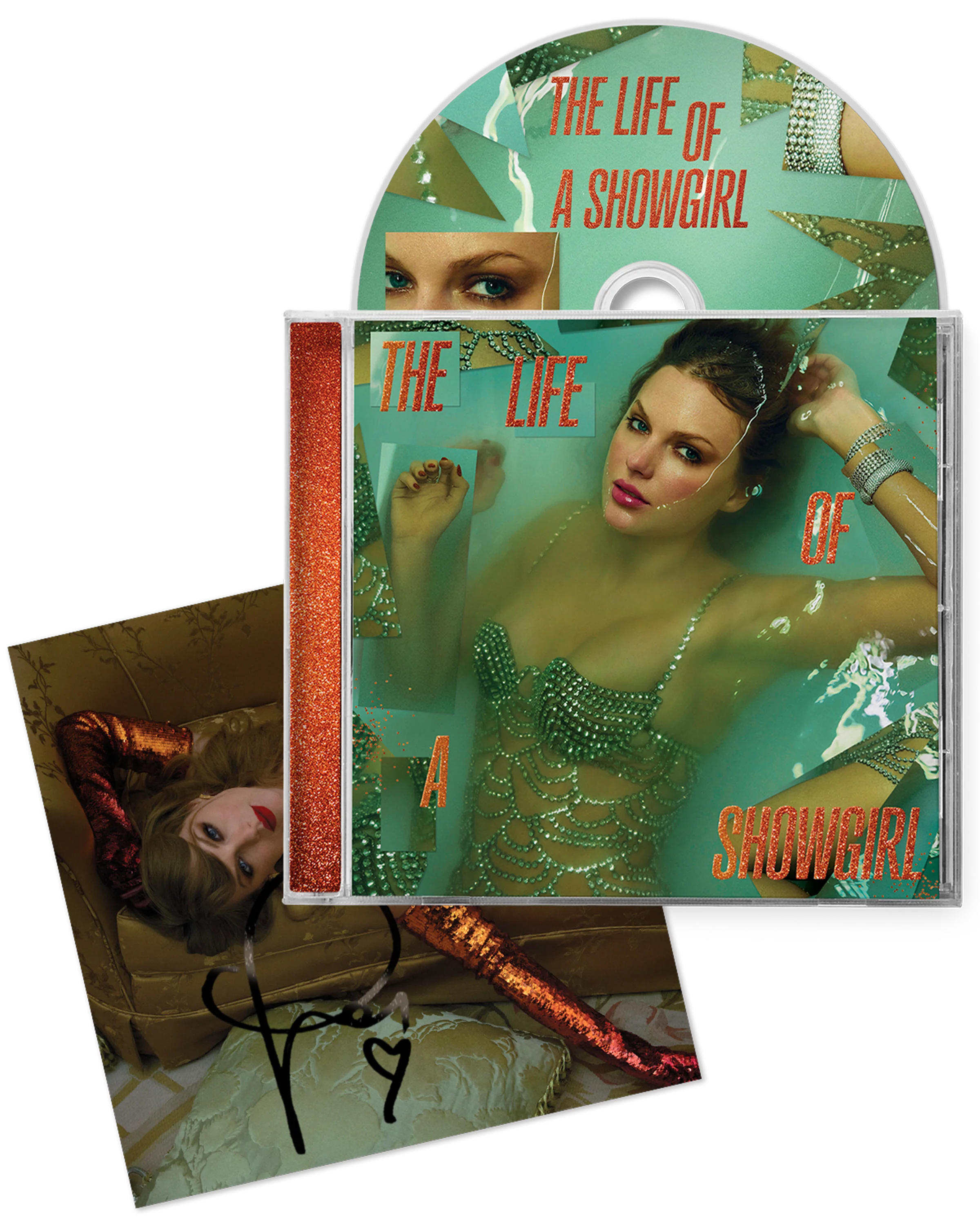 The Life of a Showgirl CD + Hand Signed Photo 2