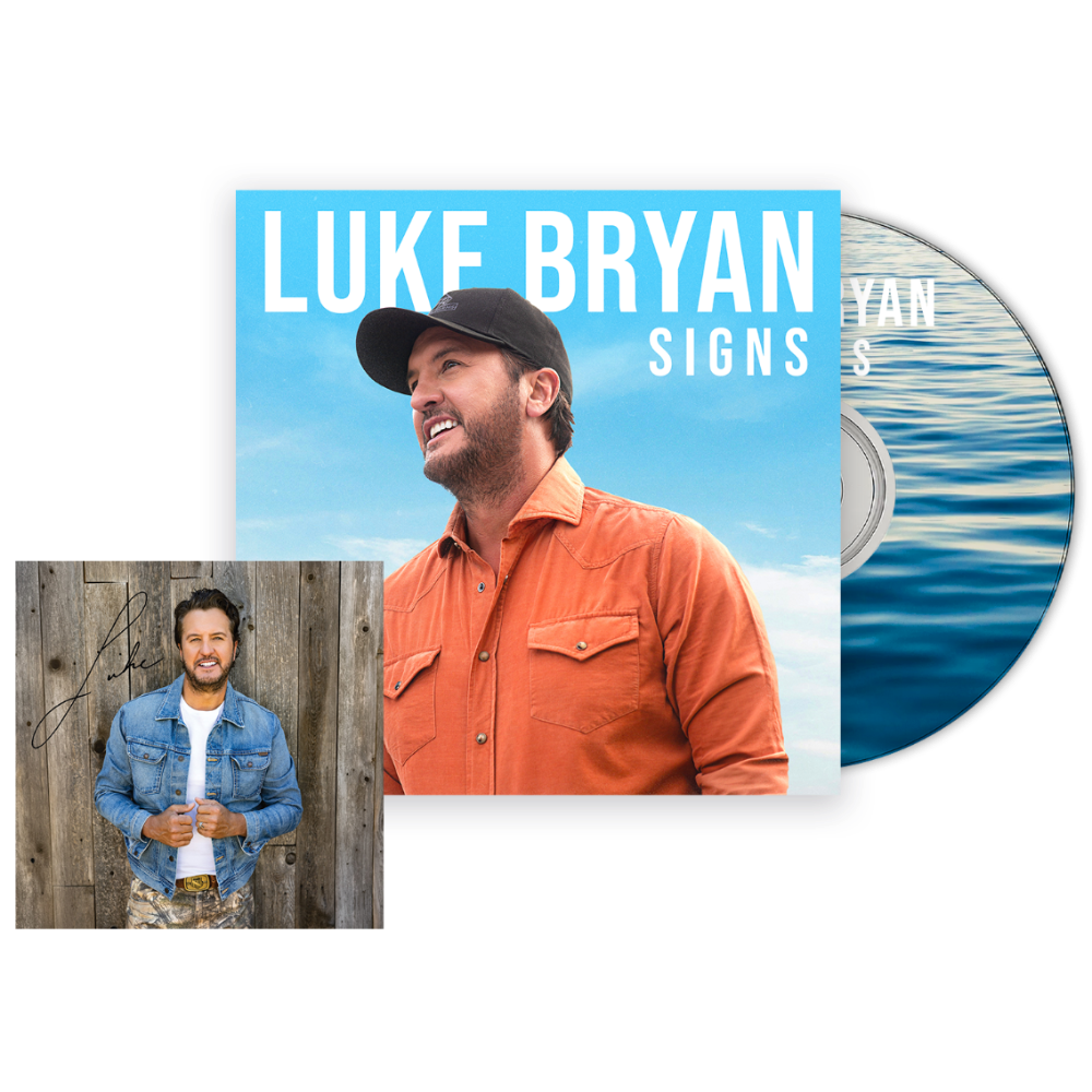 Luke Bryan Signs (Signed CD - Fish Edition) - Official Store