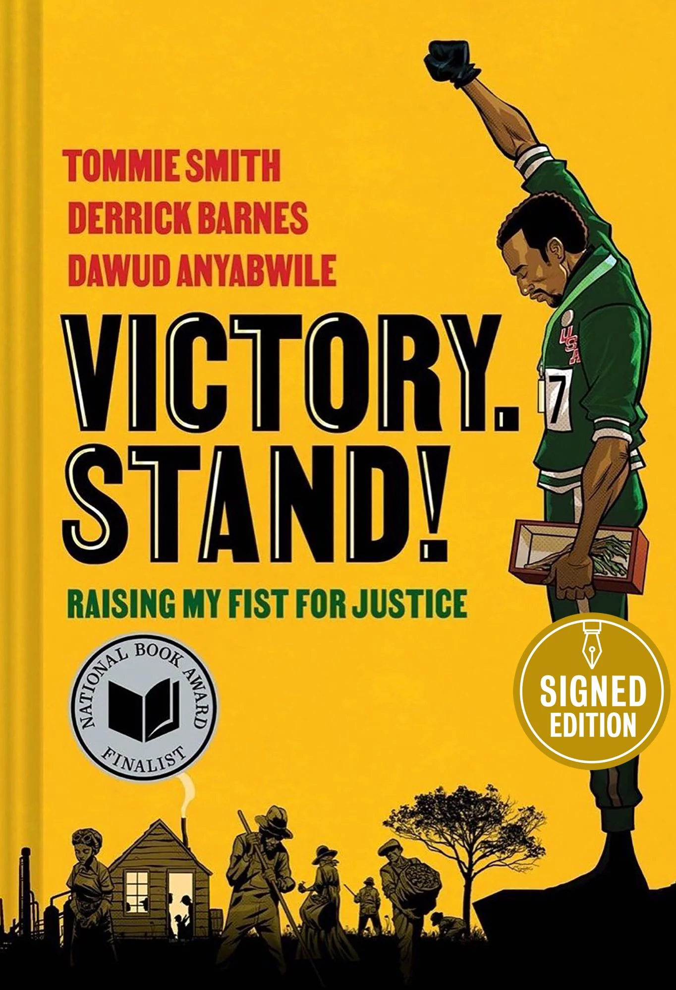 Victory. Stand!: Raising My Fist for Justice (Signed Book)